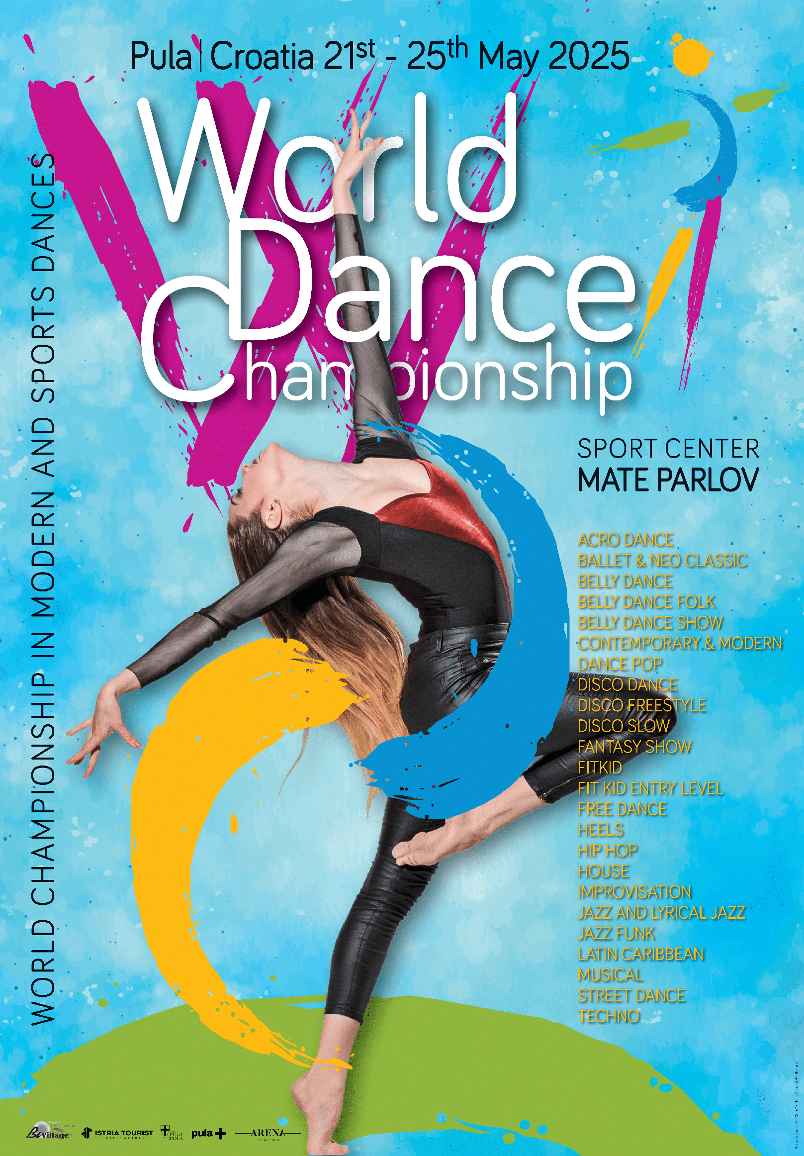 World Dance Company Event Poster